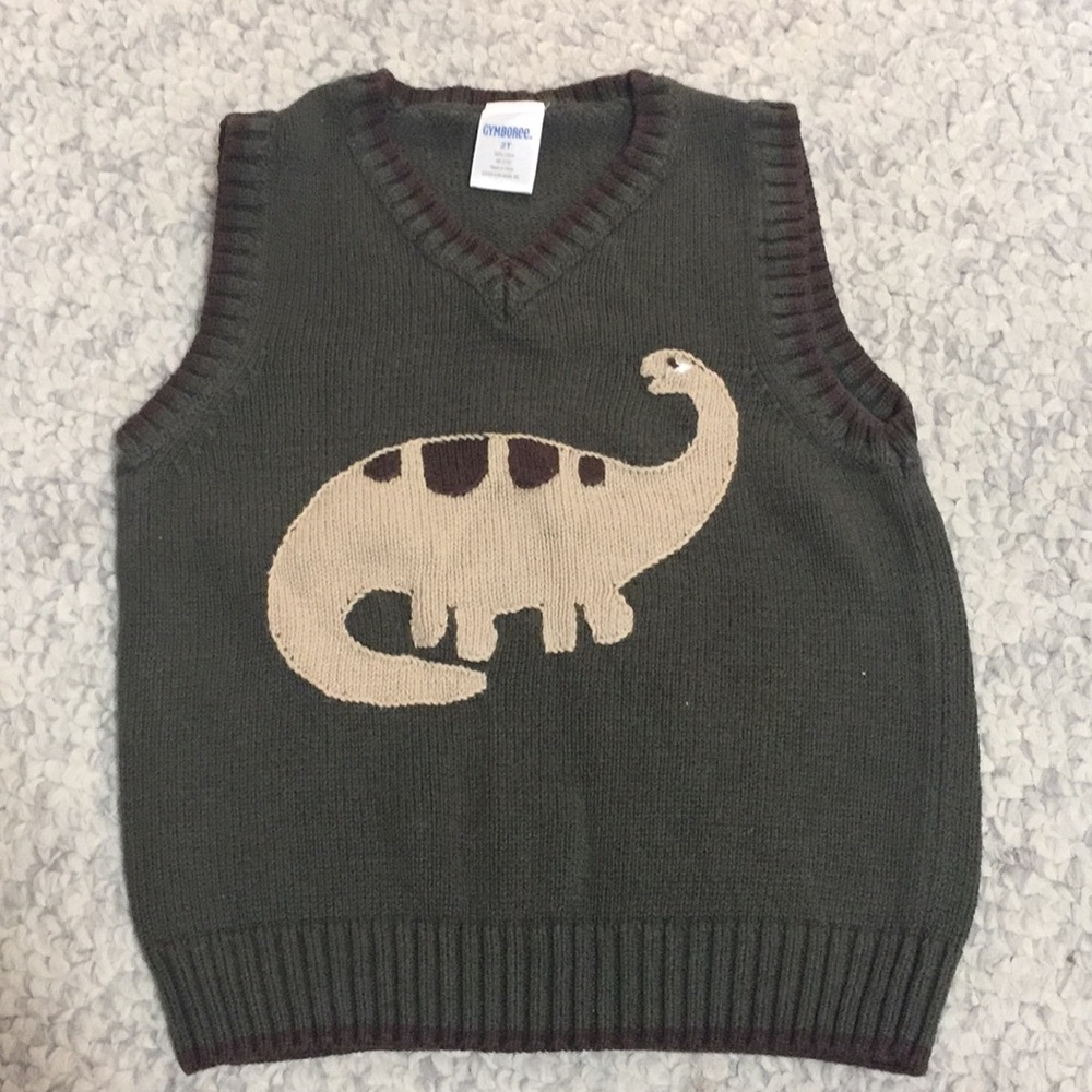 Gymboree Dinosaur vest
